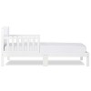 Dream On Me Brookside Toddler Bed with low-to-floor design, safety guardrails, and durable pine wood frame for a safe toddler transition - 3 of 4