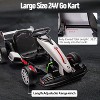 Kids Electric Drift Kart , 24 Volt Battery Powered, 200 Watt Dual Motor, Continuously Variable Speed, Forward and Reverse Function - 4 of 4