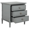 Mina 3 Drawer Nightstand - NST3500 - Safavieh - 4 of 4