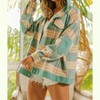Women's Third Time's the Charm Plaid Hooded Shacket - BiBi - 2 of 4