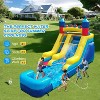 JOYMOR Adults & Kids Commercial Inflatable Water Slide Park with Splash Pool 23x9x14ft - 4 of 4
