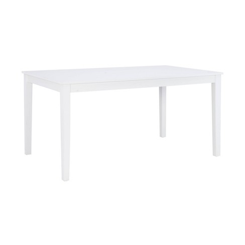 Roslyn Transitional Dining Table White - Powell : Target