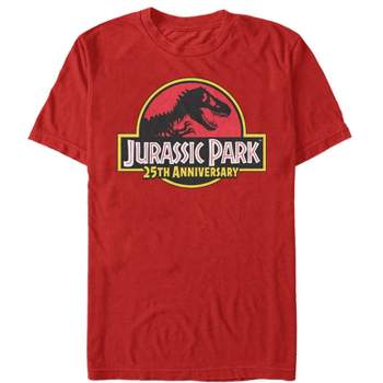 Men's Jurassic Park 25th Anniversary Logo T-Shirt