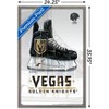 Trends International NHL Vegas Golden Knights - Drip Skate 20 Framed Wall Poster Prints - 3 of 4