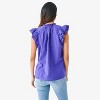 Women's Dreamy Ruffle Top - STARKx - 2 of 4