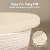 KeaBabies Bassinet Sheet for Baby Girls, Boys, 2-Pack Isla Fitted Bassinet Sheets, Bassinet Mattress Sheets - 4 of 4