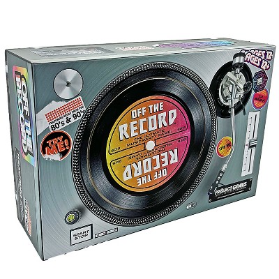Project Genius: Off the Record - Party Game For 80's & 90's Music Fans, Ages 12+
