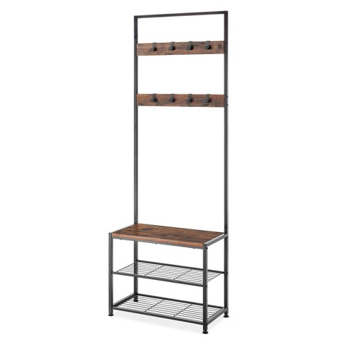 Whitmor 4 Tier Shoe Rack Black : Target