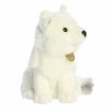 Aurora Small Arctic Fox Miyoni Realistic Stuffed Animal White 8" - 2 of 4