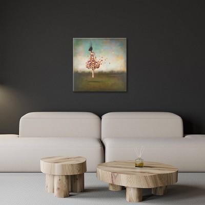 26" x 26" Boundlessness in Bloom Fantasy Canvas Art