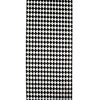 Design Imports Black And Cream Harlequin Print Table Runner 14X72 - 3 of 4
