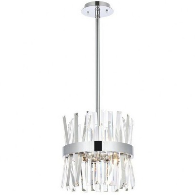 Elegant Lighting Serephina 6 - Light Pendant in  Chrome