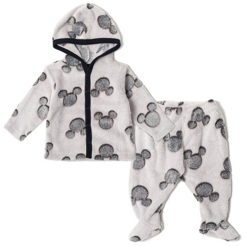 Disney Mickey Mouse Baby Fleece Jacket And Pants Newborn Target