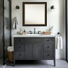 Amanti Art Sierra Non-Beveled Wood Framed Bathroom Vanity Wall Mirror - 4 of 4