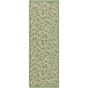 Courtyard CY2653 UV & Stain Resistant Non-Shedding Power Loomed Indoor/Outdoor Rugs - Safavieh - 1 of 4