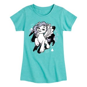Girls' - My Little Pony - Pipp Graphic Fitted Short Sleeve Graphic T-Shirt - 1 of 3