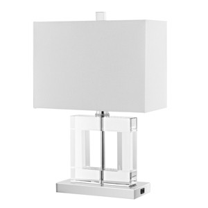 Town Square Crystal Lamp - 20.5 Inch Height - LIT4115 - Safavieh - 1 of 3