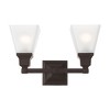 Livex Lighting Mission 2 - Light Vanity in  Bronze - 4 of 4