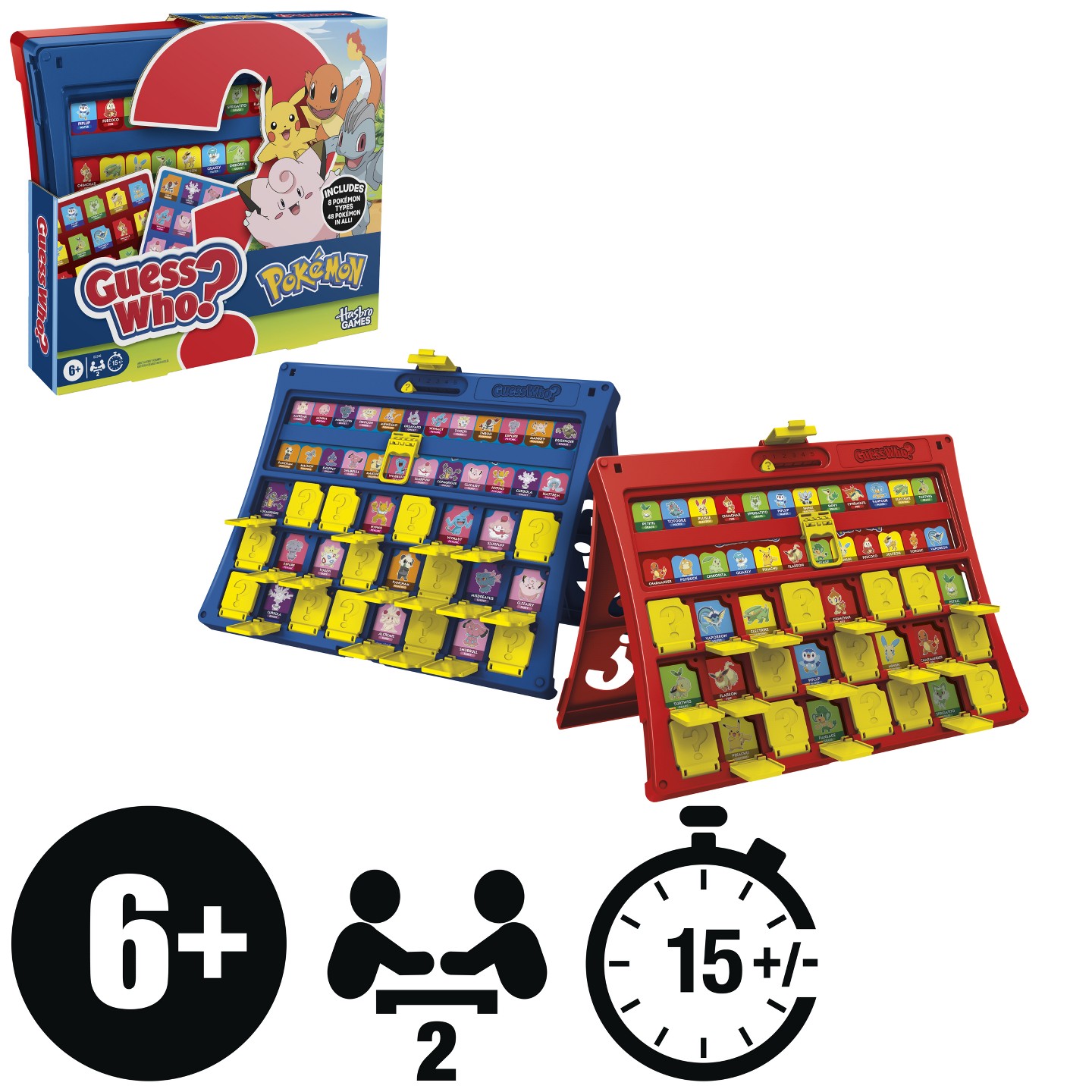 Детские игрушки Guess Who? Guess Who? Pokémon Board Games — фото 3