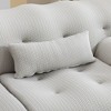 3.75Feet 2 Seater Sofa, Pure Foam Comfy Sofa Couch - 2 of 4