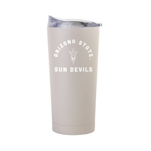 NCAA Arizona State Sun Devils Sand Powder Coat Tumbler - 20oz: Stainless Steel Insulated Drinkware - 1 of 2