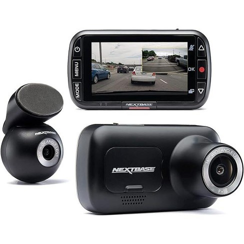 Nextbase 222xr 1080p Dash Cam + Rear Cam Hd In Car Mini Camera