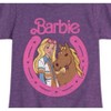 Girls' - Barbie - Barbie And Horse Fitted Short Sleeve Graphic T-Shirt - 2 of 4