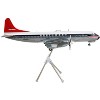 Lockheed L-188 Electra Commercial Aircraft White and Gray with Blue and Red Tail 1/200 Diecast Model Airplane by GeminiJets - 4 of 4