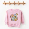 The Juniper Shop SmileyWorld Flower Smiley Face Toddler Sweatshirt - 2 of 4