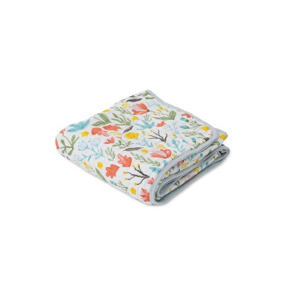 Image of Little Unicorn Cotton Muslin Quilt - Meadow