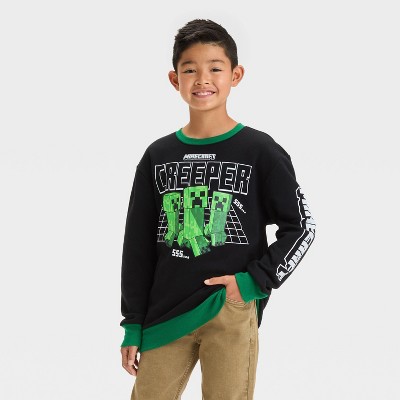 Minecraft creeper hoodie target sales