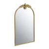 FONTOI Arched Wall Mirror Gold Metal Frame Decorative Classic Accent for Living Room Bedroom or Dressing Room Hallway, Gold, 24"*2"*36" - 3 of 4
