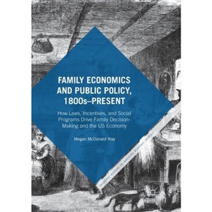 Family Economics and Public Policy, 1800s-Present - (Palgrave Studies in American Economic History) by  Megan McDonald Way (Paperback) - 1 of 1