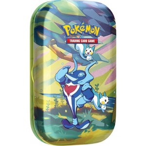 Pokemon Vibrant Paldea Mini Tin | Pachirisu and Palafin - 1 of 3