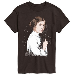 Men's - Star Wars - Leia Celestial Short Sleeve Graphic T-Shirt - 1 of 3