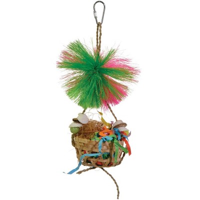Prevue Pet Products Prevue Pet Products Tropical Teasers Up & Away Bird Toy 62511, Multi, 8.5 x 3.5"