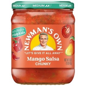 Newman's Own Mango Salsa, Medium Chunky, 16 oz (Pack of 2) - 1 of 1