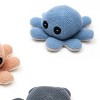 TopComfy Baby and Toddler Learning Toys Knitted Stuffed Octopus Soft Toy 8 Plush Tentacles Soft Knitted Yarn Ocean Toy For Toddlers, Blue, 10"*4.5"*2" - 2 of 4