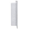 VidaXL Shower Niche Matt Gray 16.1"x20.1"x3.9" - 3 of 4