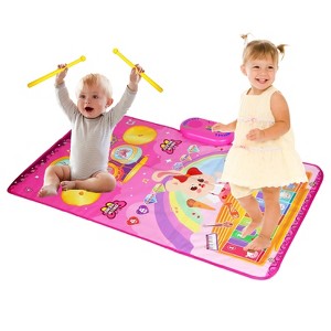 Babyluv"Baby Musical Mat with 55 Sounds, Piano & Drum, Educational Toy for Toddlers, 1-3 Years"Rabbit - 1 of 4