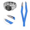 Unique Bargains V Shaped Watch Spring Bar Tweezers Aluminum Alloy Watch Repairing Tool - 3 of 4