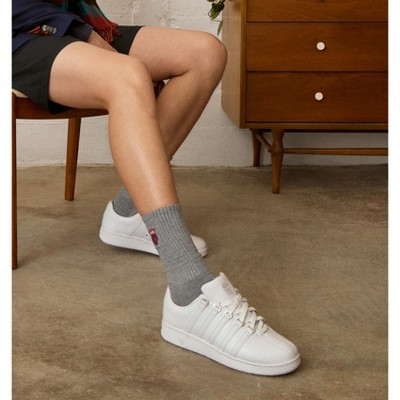 Мужские K-Swiss Men's Classic VN Leather Sneaker (White/White) (11.5) — фото 3