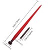 Heavy-Duty 49" Bale Spear Set - 4500LB Capacity Quick-Attach Hay Spike with Stabilizers - 3 of 4