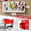 Karl Home 80 QT Red Patio Cooler Cart - 2 of 4
