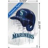 Trends International MLB Seattle Mariners - Drip Helmet 22 Unframed Wall Poster Prints - 3 of 4