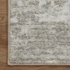 MontVoo Modern Abstract Washable Area Rug Gray - 4 of 4