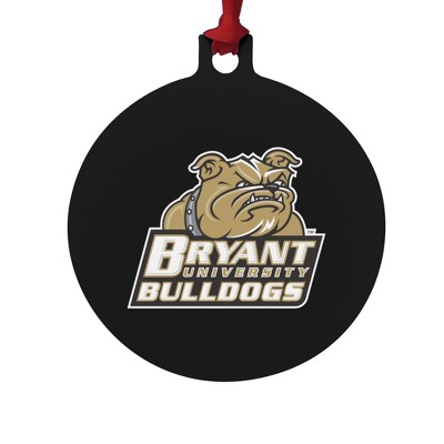 Bryant University Secondary Logo Aluminum Holiday Christmas Tree Ornament