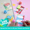 Joyfy 28 Packs Valentine's Day Cards with Snake Twist Toys | Magic Puzzle Fidget Toys for Stress Relief - 3 of 4