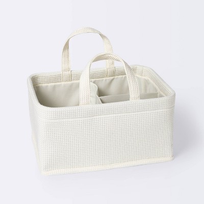 Diaper Caddy Organizer - Cream/Off White