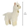 Aurora® Miyoni® White Alpaca 11" Inch Stuffed Animal Toy - 3 of 3